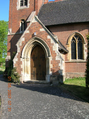 Photo of main church door